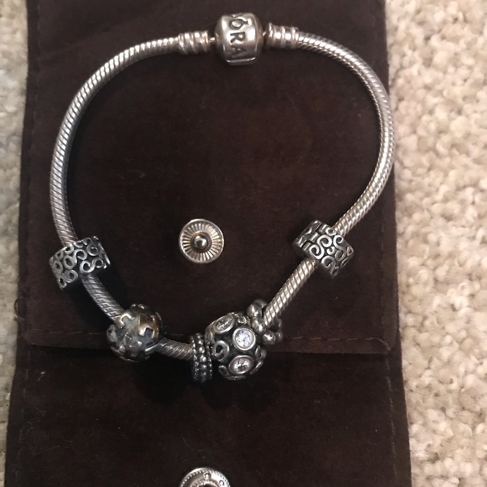 Pandora bracelet sterling silver